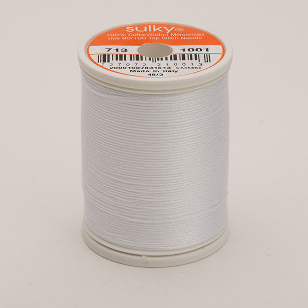 Sulky Cotton 12  Thread - Colour  1001 King (270m)